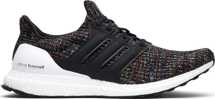 Кроссовки Adidas UltraBoost 4.0 'Black Multicolor', черный - фото