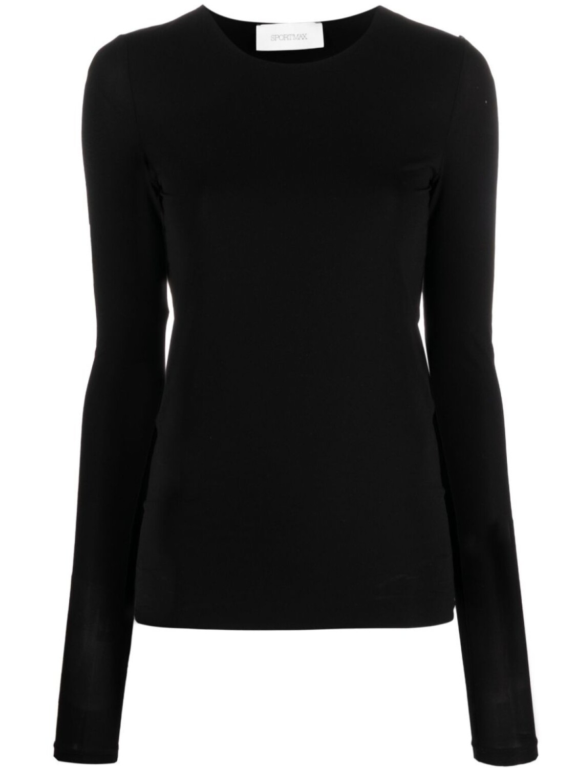 

Sportmax футболка с длинными рукавами, черный