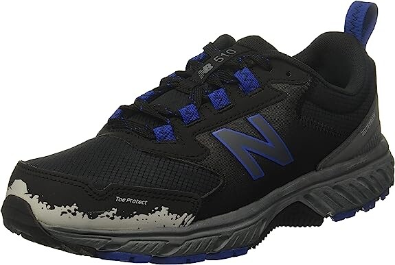 

Кроссовки New Balance Men's 510 V5 Trail Running, чёрный/серый