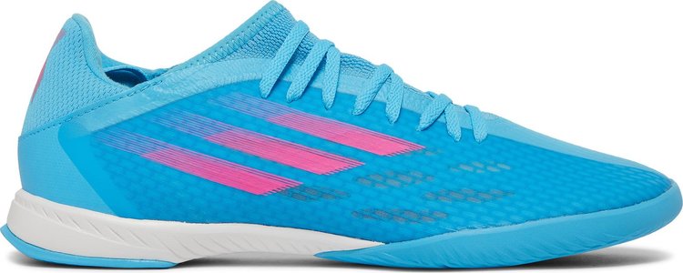 Кроссовки Adidas X Speedflow.3 IN 'Sky Rush Team Shock Pink', синий - фото