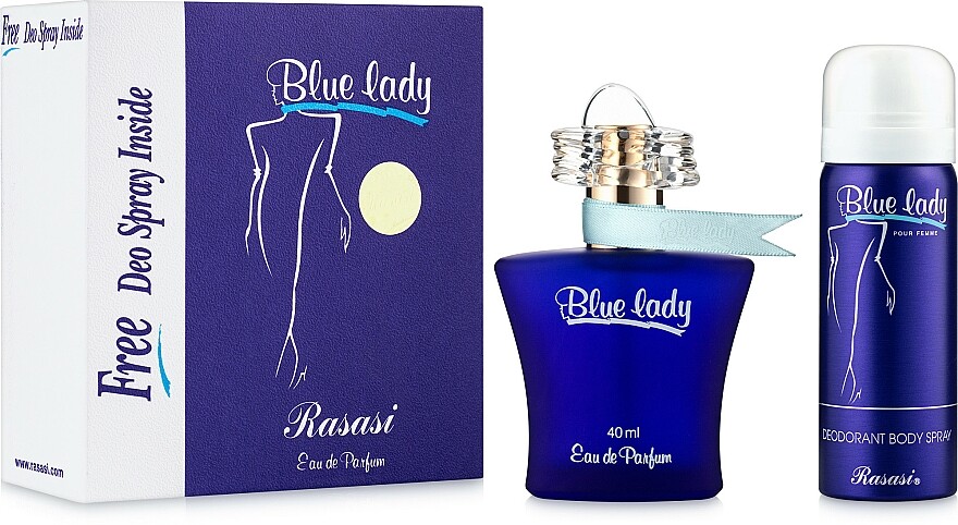 

Парфюмерный набор Rasasi Blue Lady
