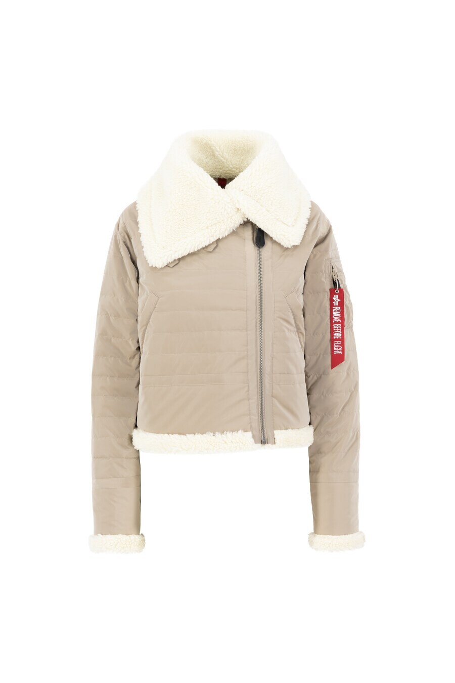 

Зимняя куртка Alpha Industries B3, цвет Cream/Sand