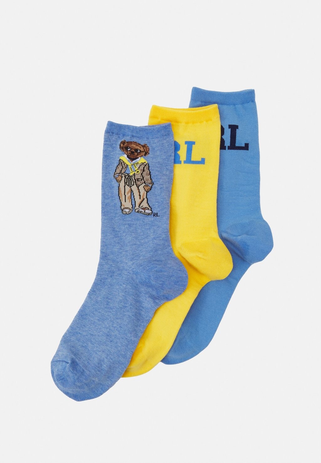 

Носки BEAR GIFT BOX 3 PACK Polo Ralph Lauren, разноцветный