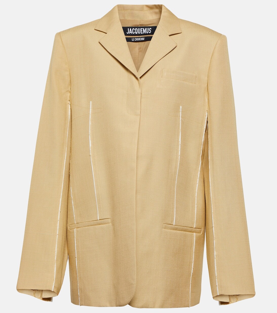 

Деконструированный блейзер La Veste Caraco JACQUEMUS, бежевый