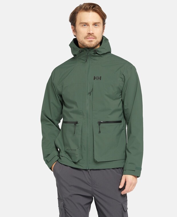 

Дождевик Helly Hansen, темно-зеленый