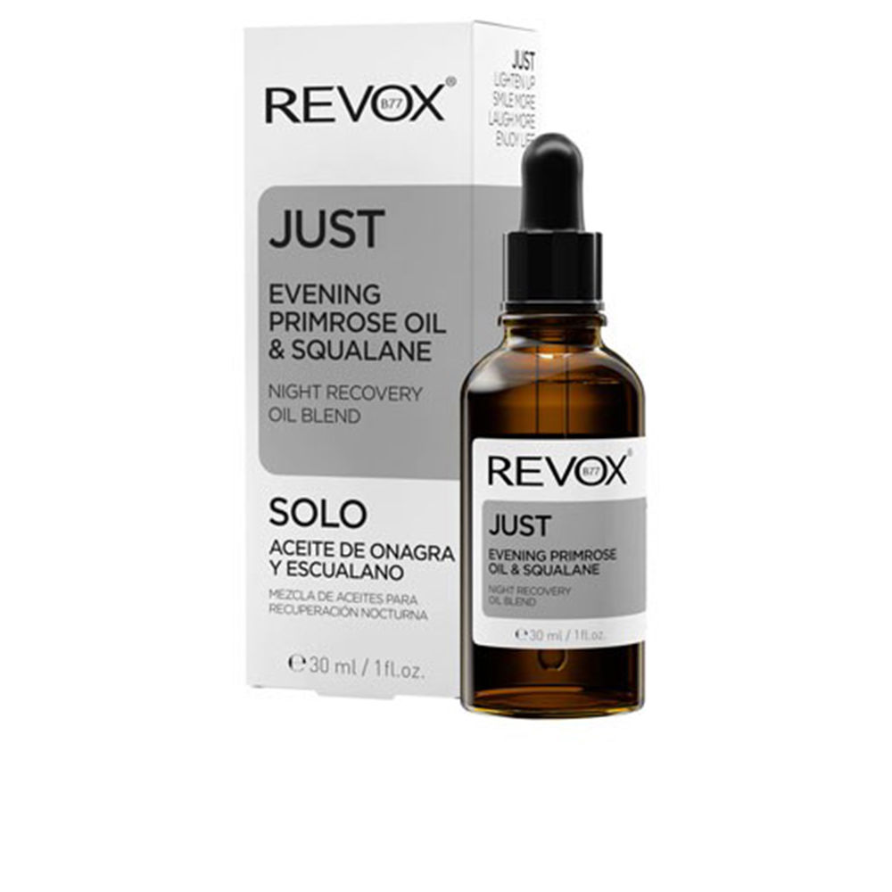 масло для ухода за лицом Just evening primrose oil & squalane Revox, 30 мл масло для лица revox b77 масло для тела восстанавливающее