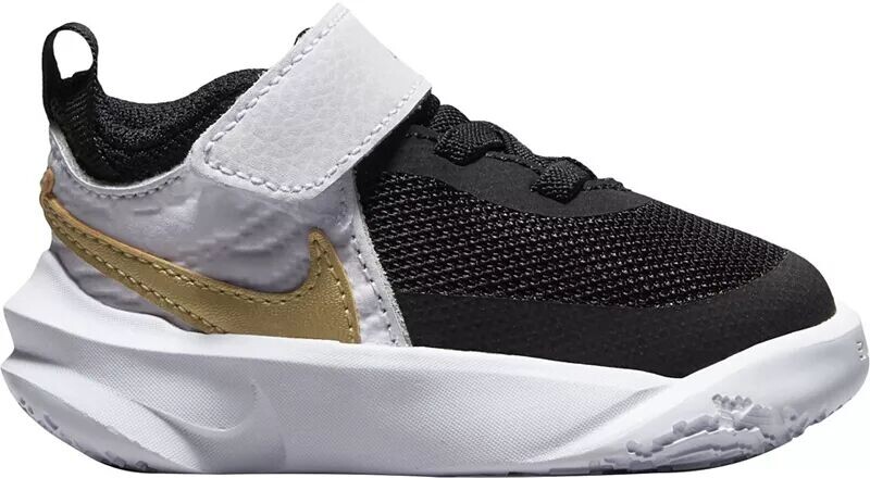 

Баскетбольные кроссовки Nike Toddler Team Hustle D10, белый/серый