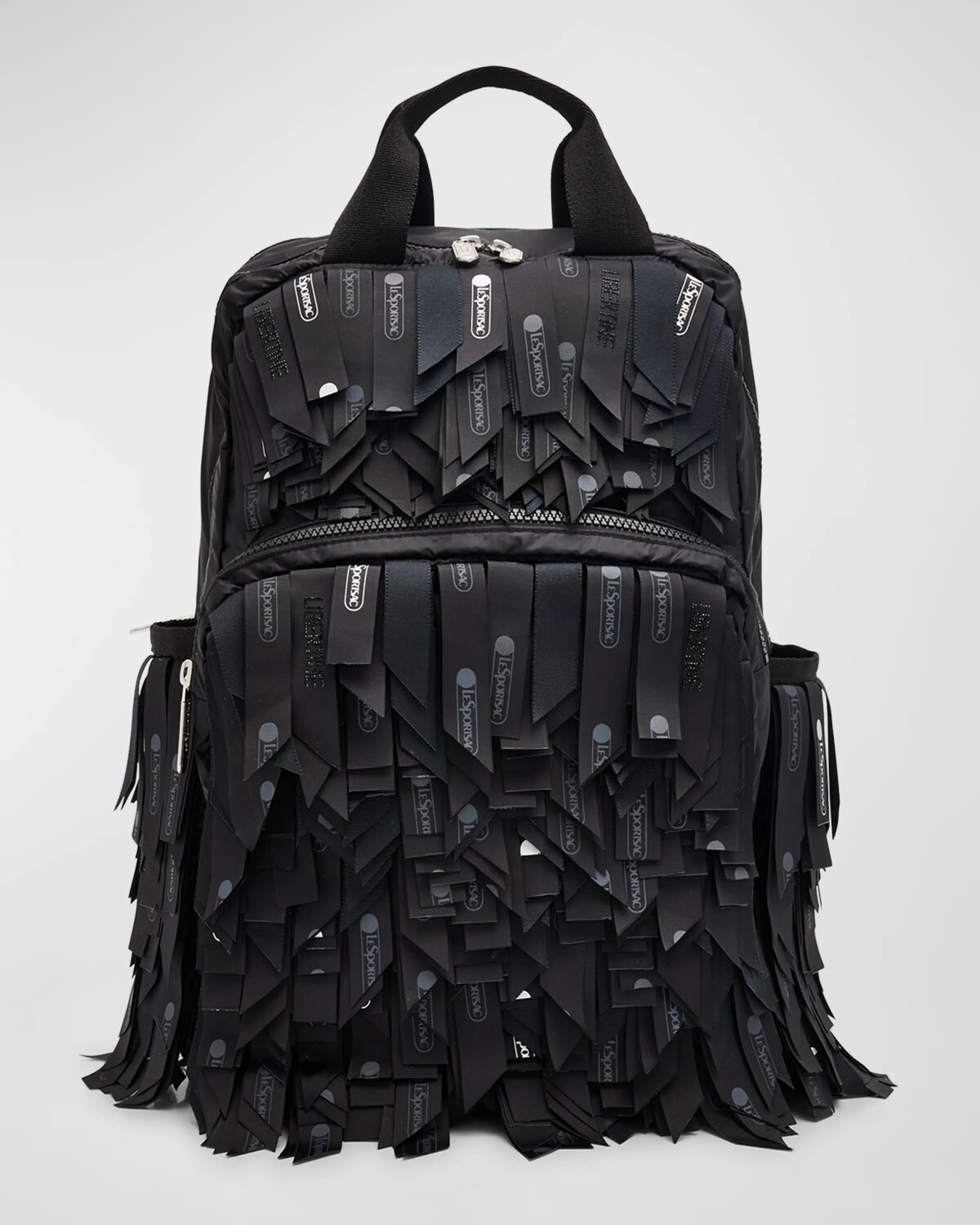 

Рюкзак Ryan с бахромой Libertine x LeSportSac, цвет Black Fringe