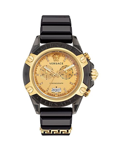 

Хронограф Icon Active, 44 мм Versace, цвет Gold