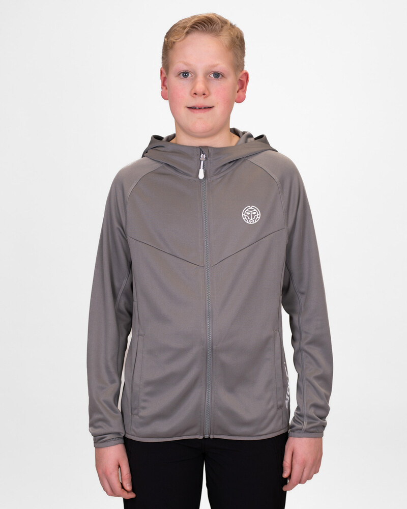 

Спортивная куртка BIDI BADU Crew Hood Junior Jacket red, серый