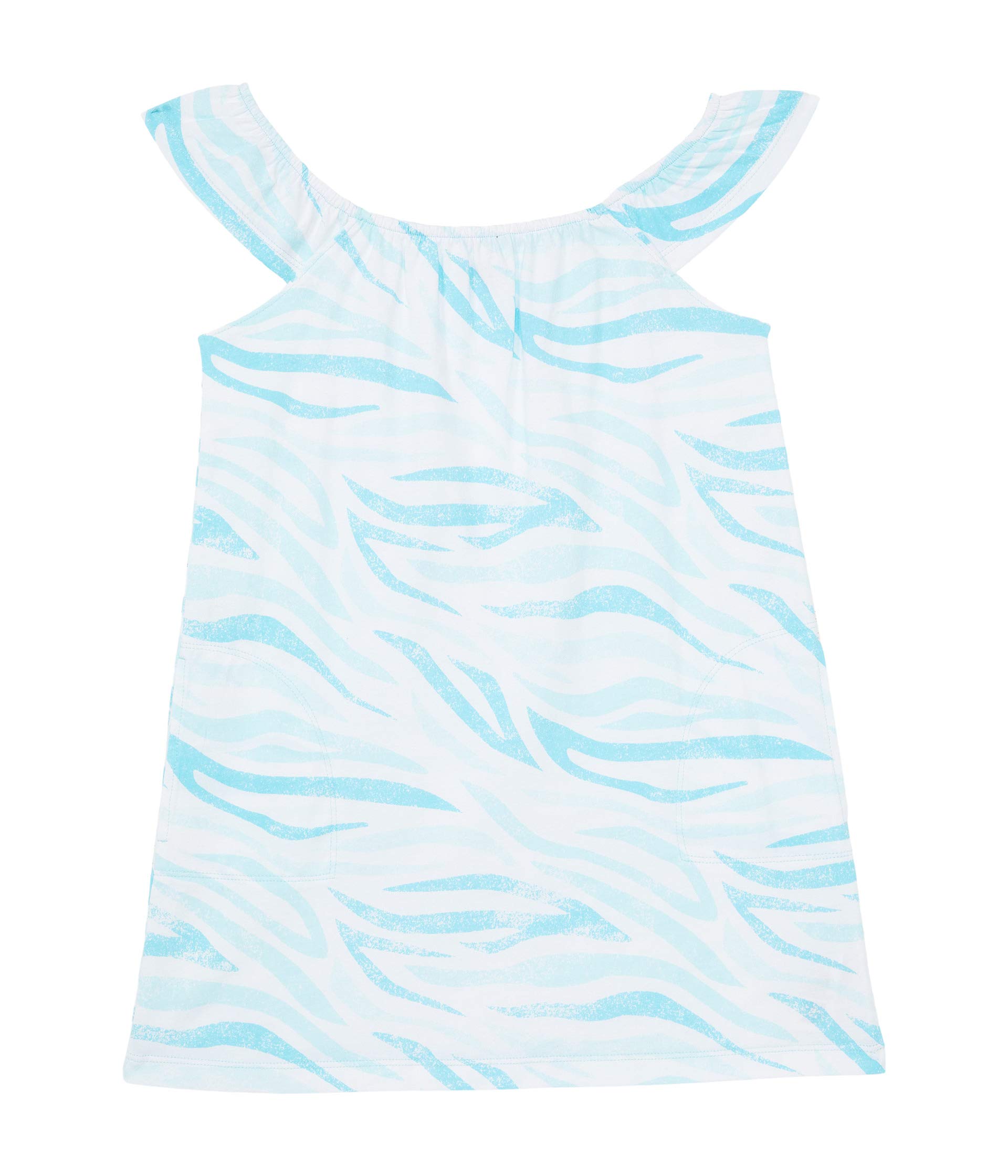 Платье Splendid Littles, Aqua Zebra Print Dress brown laaren splendid sea creatures
