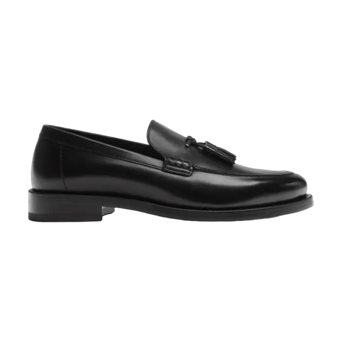 

Лоферы Zara Leather Tassel, черный