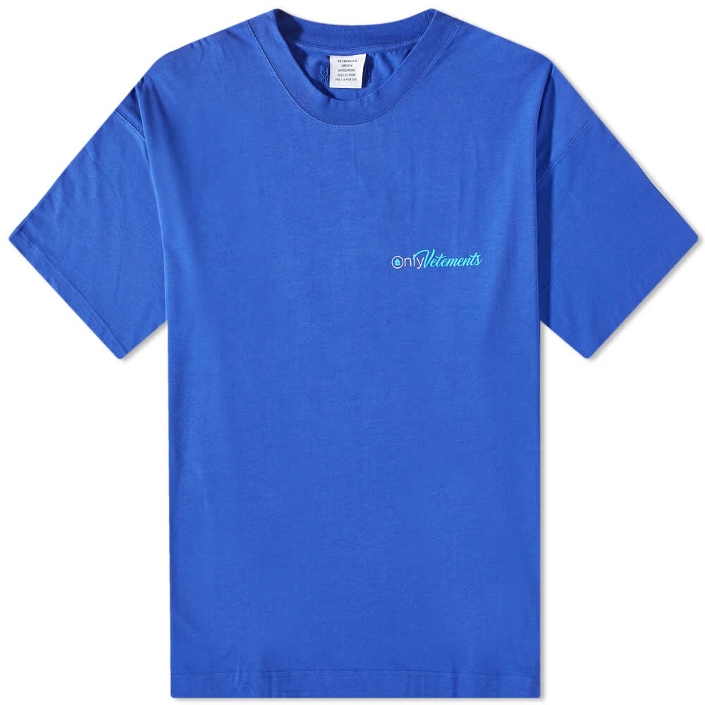 

Футболка VETEMENTS Only Tee
