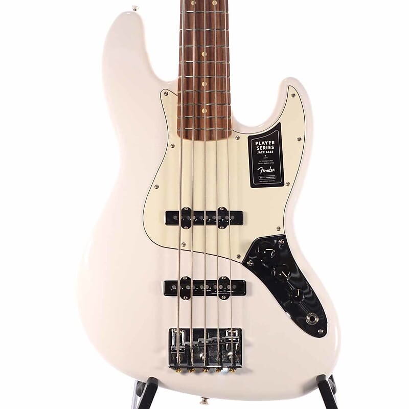 

Fender Player Jazz Bass V Polar White 014-9953-515