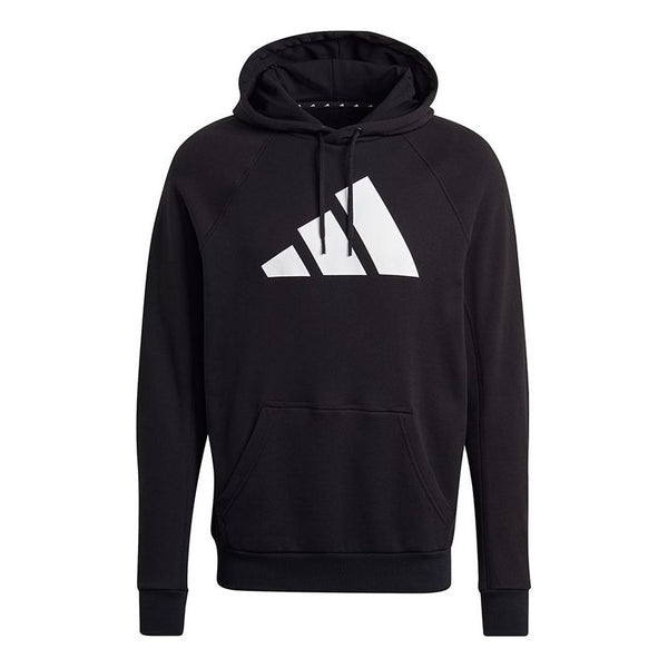 Толстовка Adidas M Fi Hood Casual Sports hooded Pullover Black, Черный