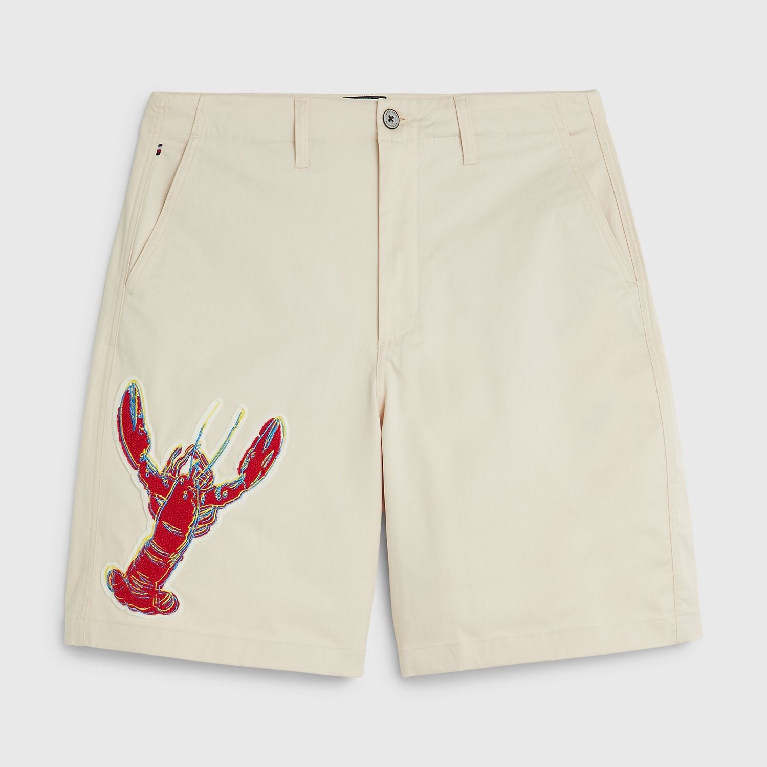 

Шорты Tommy Hilfiger X Andy Warhol Lobster Bermuda, светло-бежевый