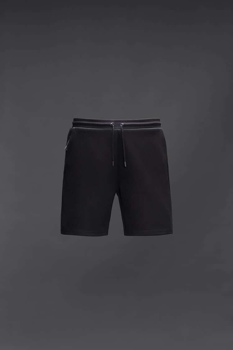 

Шорты Zara Contrast Bermuda Jogger, чёрный