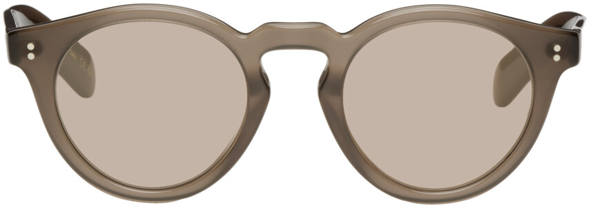 

Серо-коричневые солнцезащитные очки Martineaux Oliver Peoples