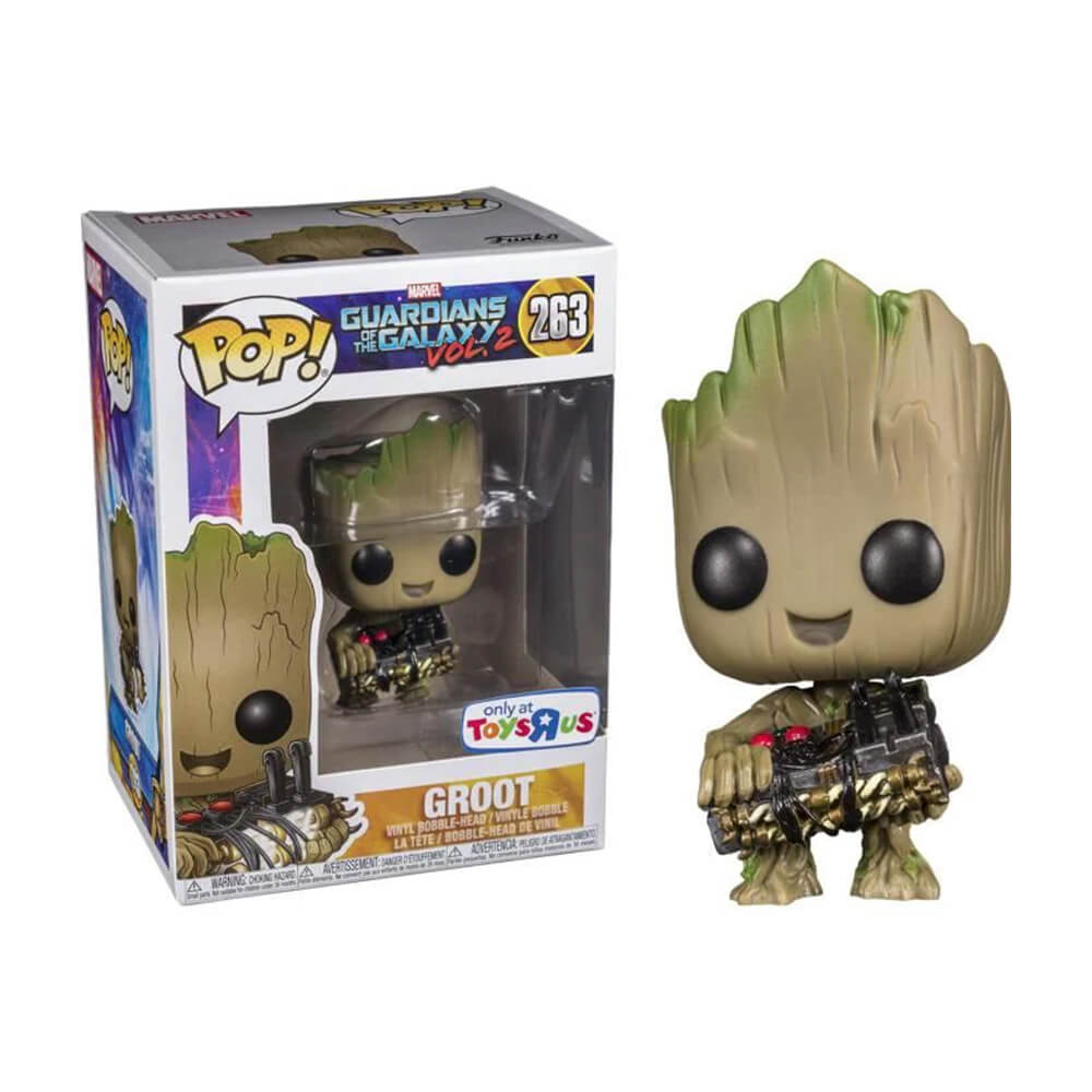 фигурка грут 5см со стабилизированным мхом Фигурка Funko POP! Guardians of the Galaxy: Groot with Bomb Collectible Figure