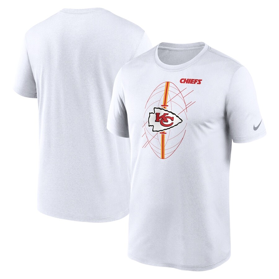 

Футболка с коротким рукавом Nike Kansas City Chiefs, белый