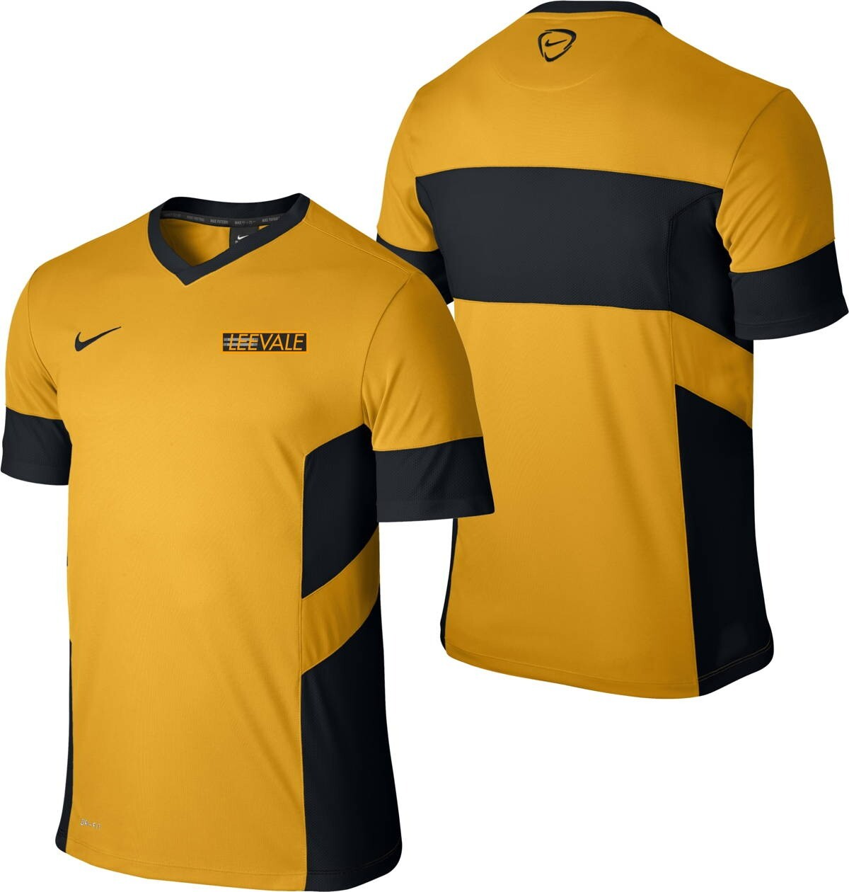 

Футболка Nike SS Academy 14 TRNG Top, желтый/черный