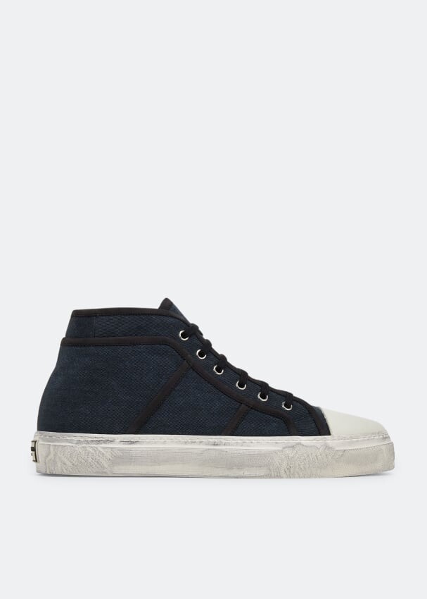 

Кроссовки DOLCE&GABBANA Vintage mid-top sneakers, синий