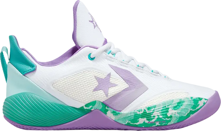 

Кроссовки Converse All Star BB Shift White Pixel Purple, белый