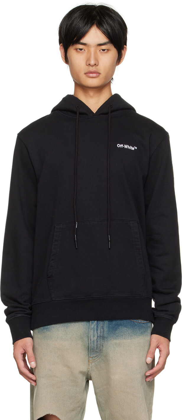 

Худи Slim Helvetica черного цвета Off-White