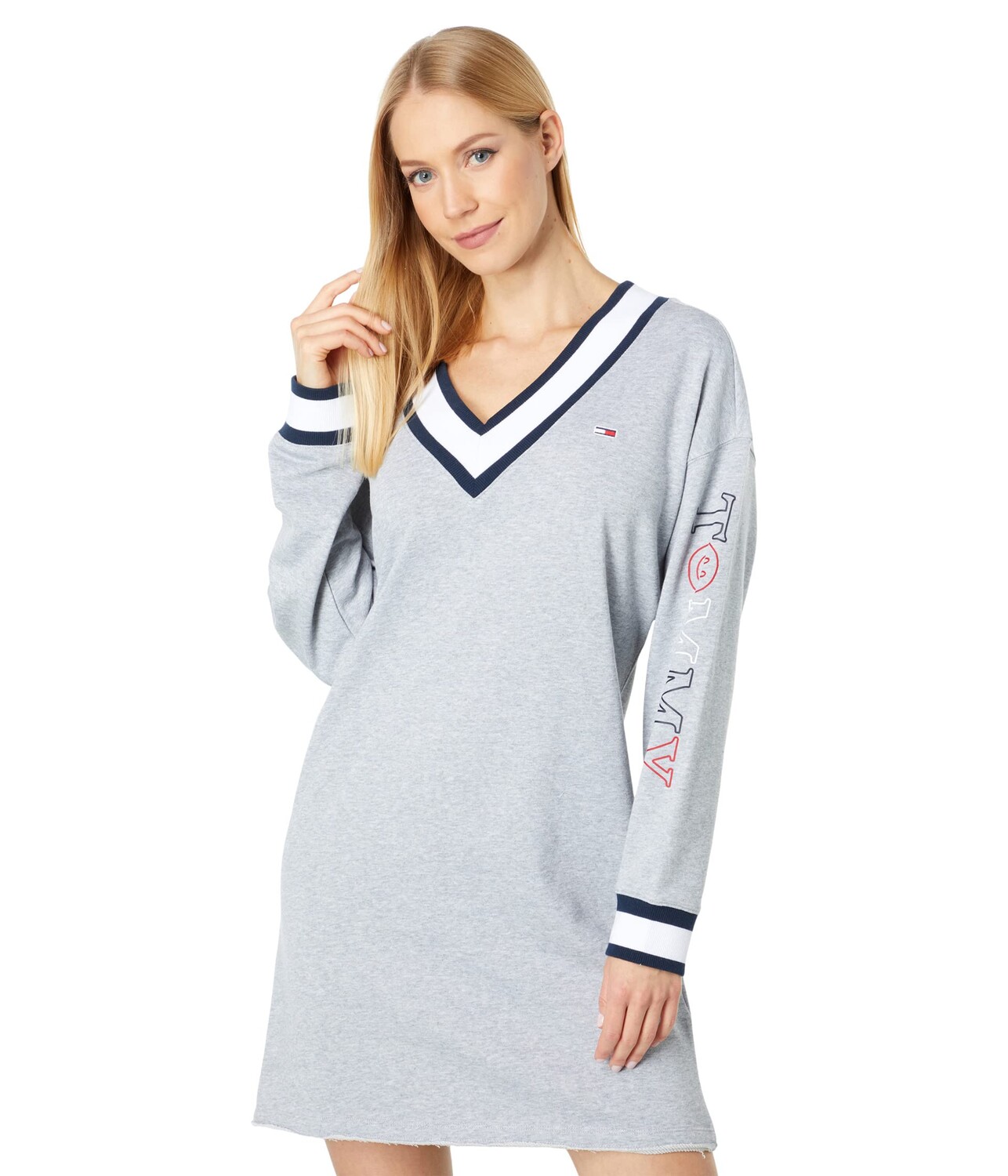 

Платье Tommy Jeans, Oversized V-Neck Dress