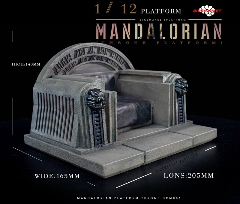 

Реквизит для фигурок Big Smart Toys 1:12 Scale – Throne