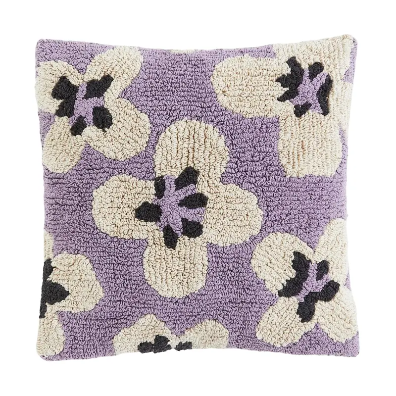 

Чехол для декоративной подушки H&M Home Tufted-pattern, сиреневый