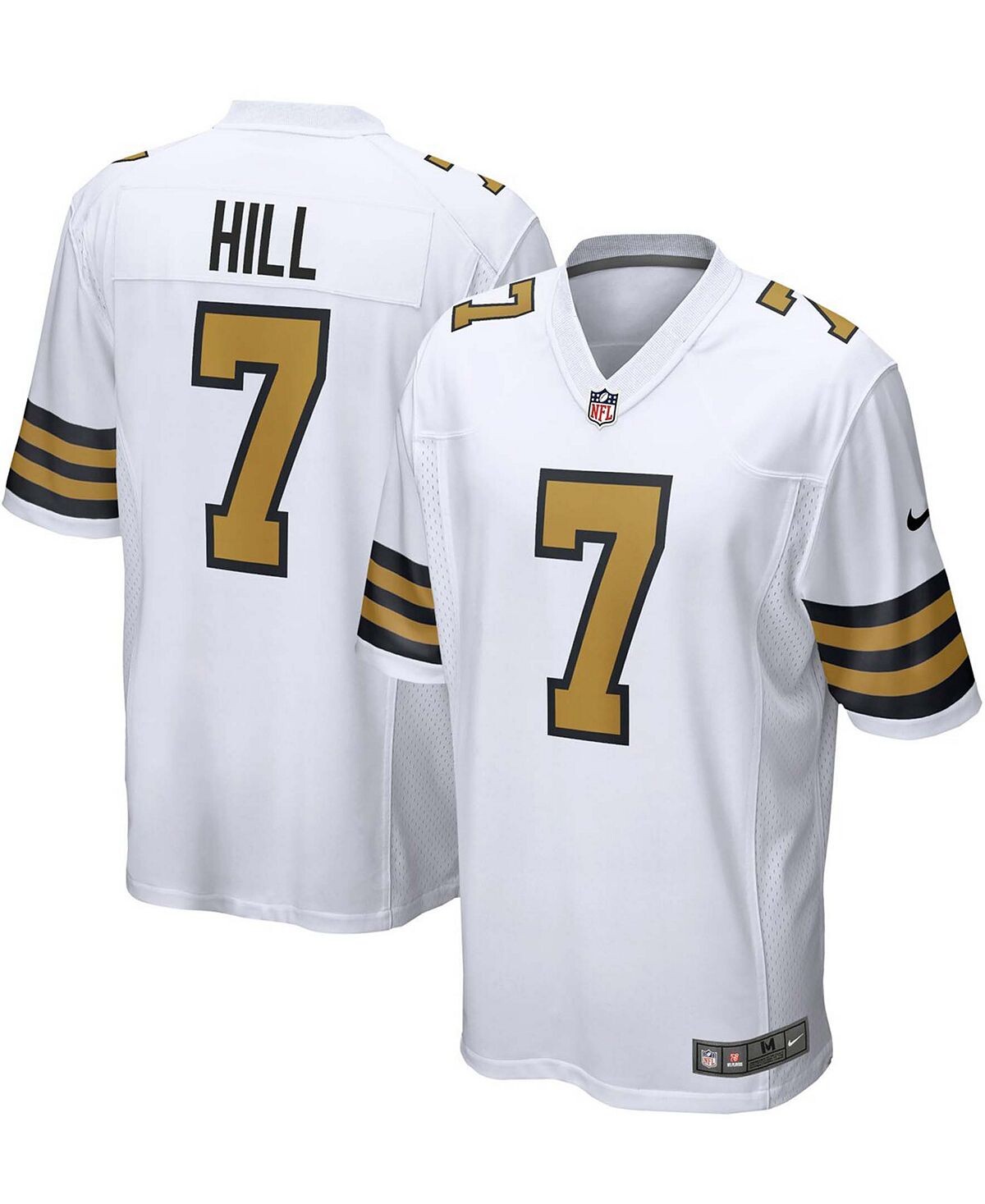 

Мужская футболка taysom hill white new orleans saints alternate game jersey Nike, белый