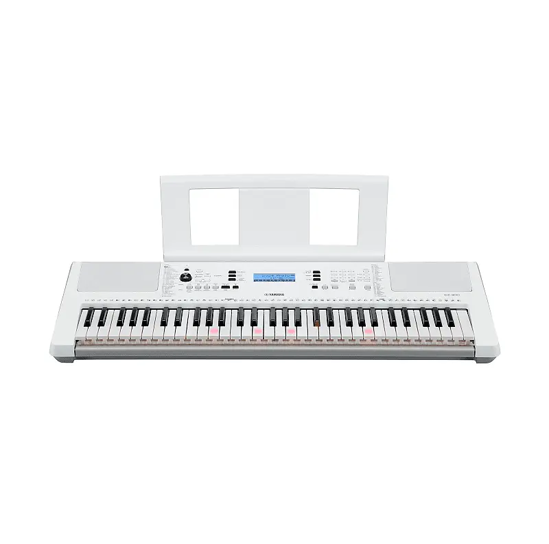 

Yamaha EZ-300 61-клавишная портативная клавиатура с подсветкой клавиш EZ-300 61-Key Portable Keyboard with Light-Up Keys