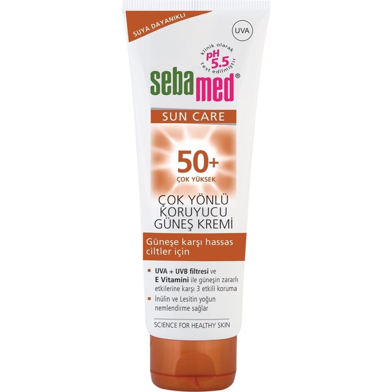 

Солнцезащитный крем Sebamed Sun Care Waterproof SPF 50+, 75 мл