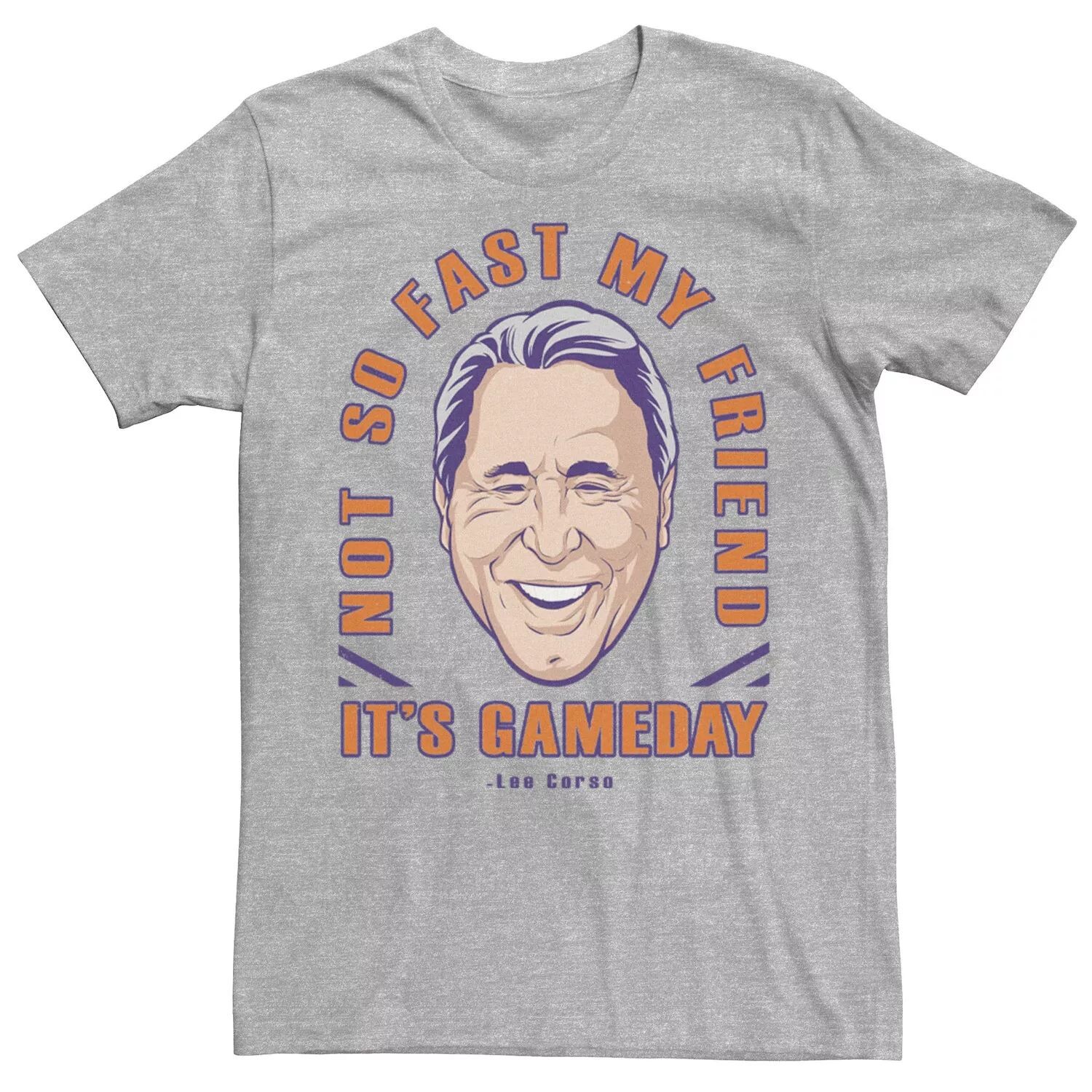 

Мужская футболка ESPN College GameDay Lee Corso Not So Fast My Friend Licensed Character
