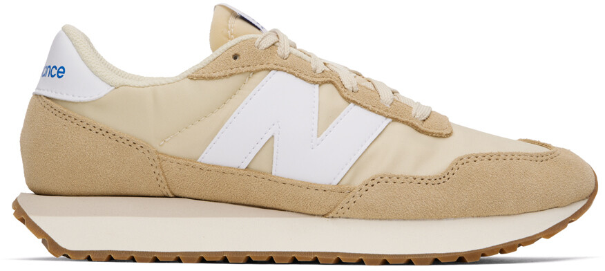 

Коричнево-бежевые кроссовки 237 New Balance