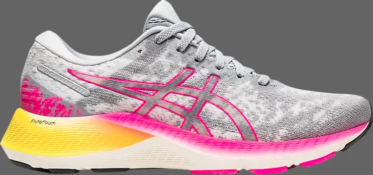 

Кроссовки wmns gel kayano lite 'grey pink glo' Asics, серый
