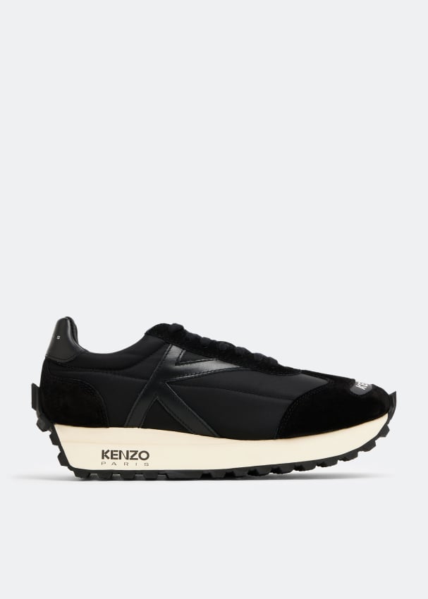 Кроссовки KENZO Kenzosmile Run sneakers, черный – купить по выгодным ценам  с доставкой из-за рубежа через сервис «CDEK.Shopping»
