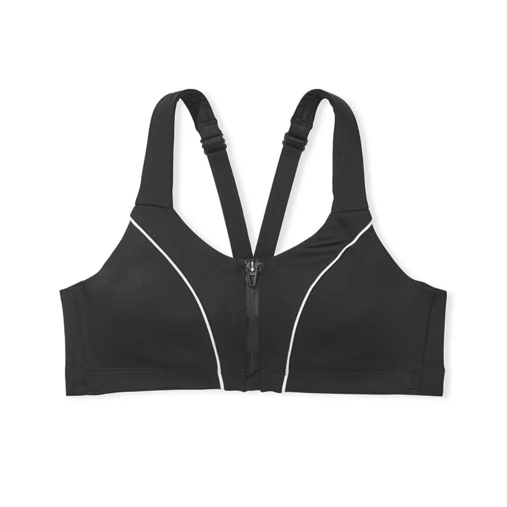 

Спортивный бюстгальтер Victorias Secret Knockout Front-Close Sports, черный