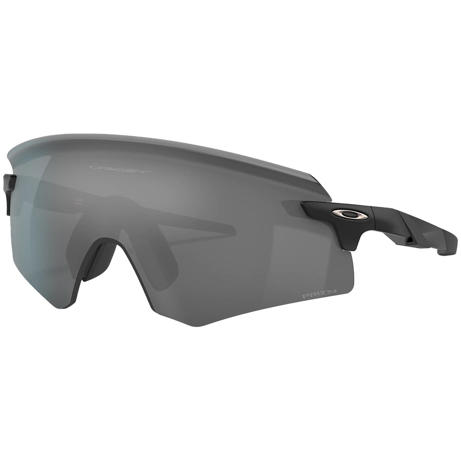 Солнцезащитные очки Oakley Encoder, черный мужские солнцезащитные очки tour de france 2023 encoder strike vented oakley