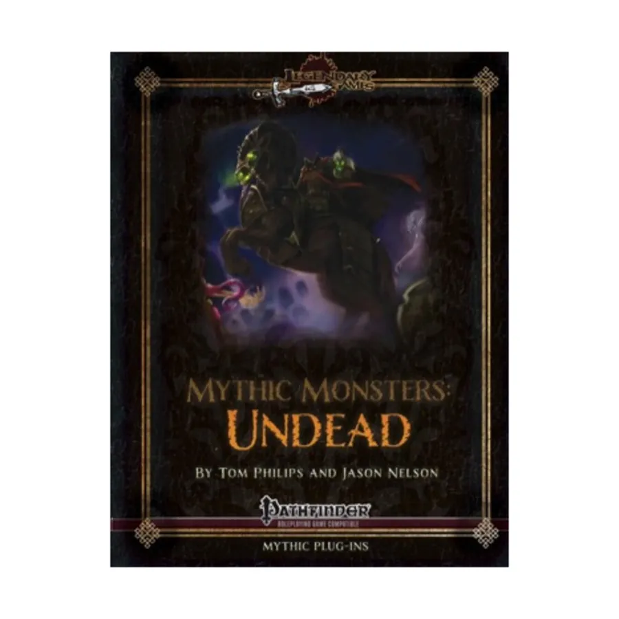 

Mythic Monsters #9 - Undead, Pathfinder 1st Edition - Mythic Monsters (Legendary Games), мягкая обложка