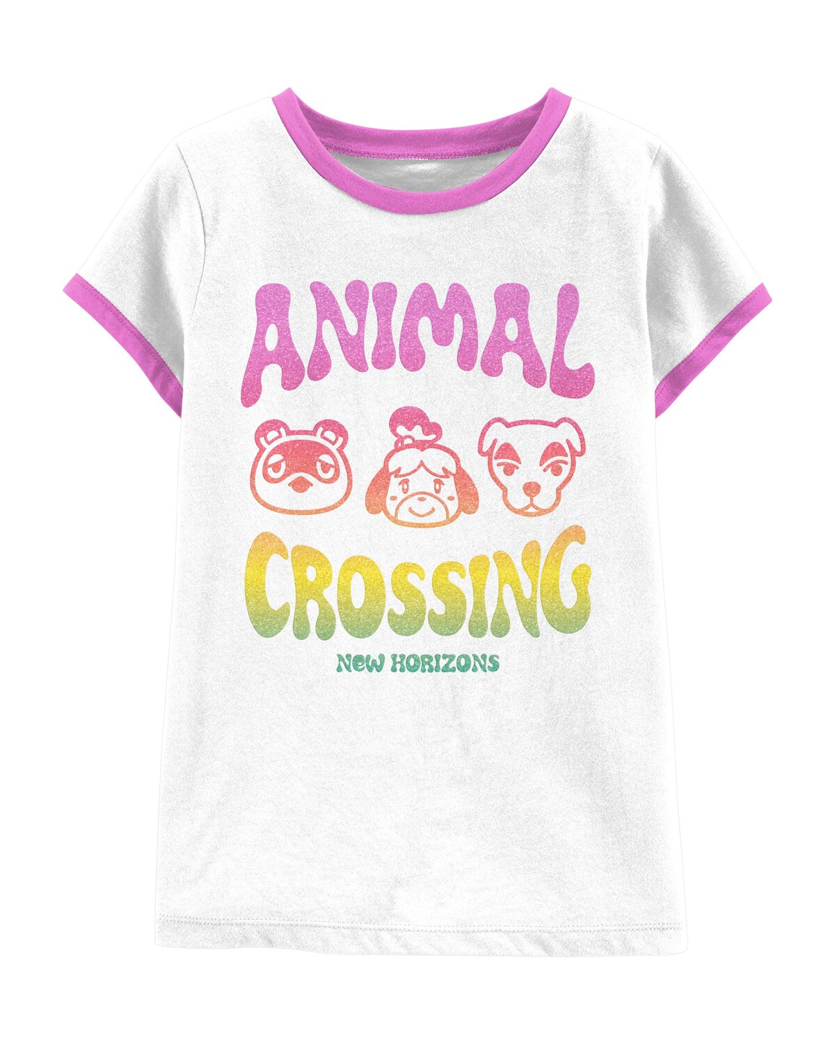 

Футболка Kid Animal Crossing Carter's, слоновая кость