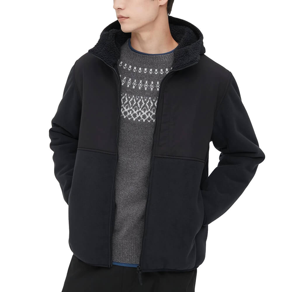 WINDPROOF OUTER FLEECE FULL-ZIP JACKET