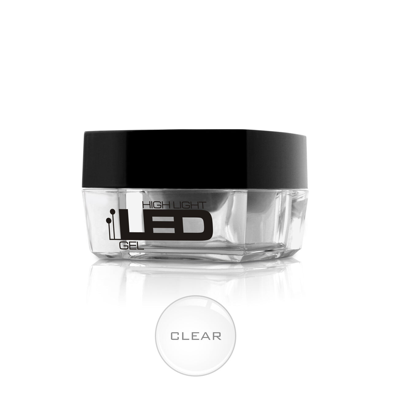 

Silcare High Light Led Gel однофазный прозрачный гель средней густоты 30г