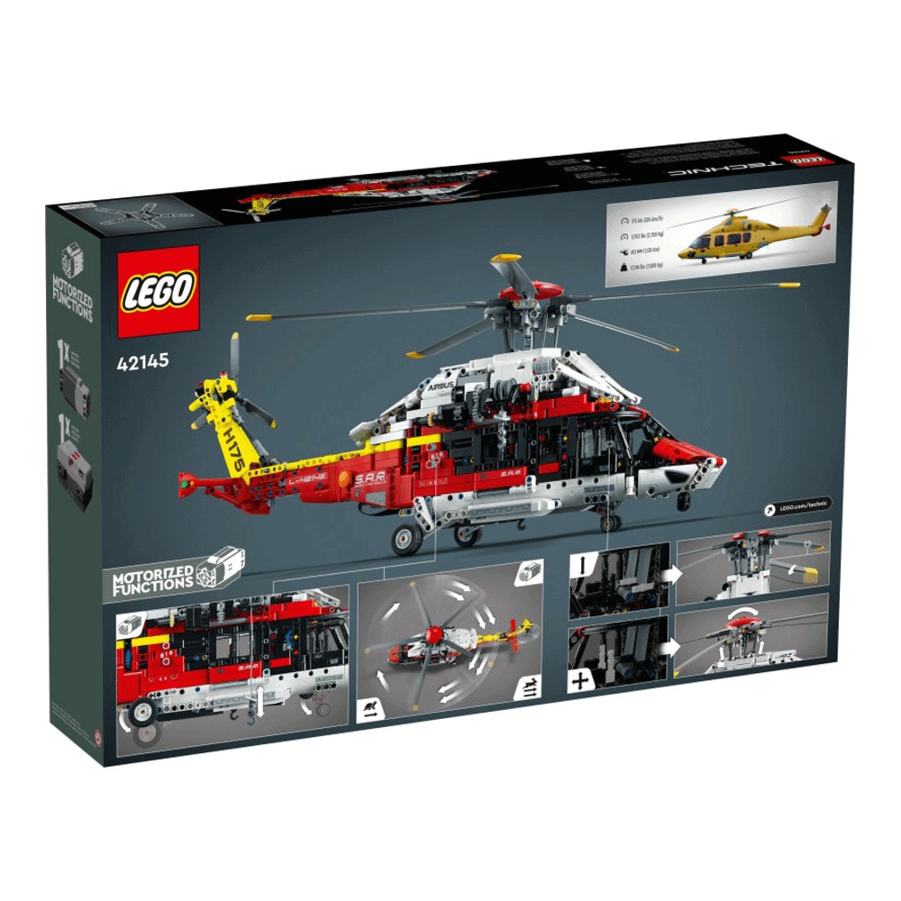 Конструктор LEGO Technic 42145 Спасательный вертолет Airbus H175 – заказать  с доставкой из-за рубежа через онлайн-сервис «CDEK.Shopping»