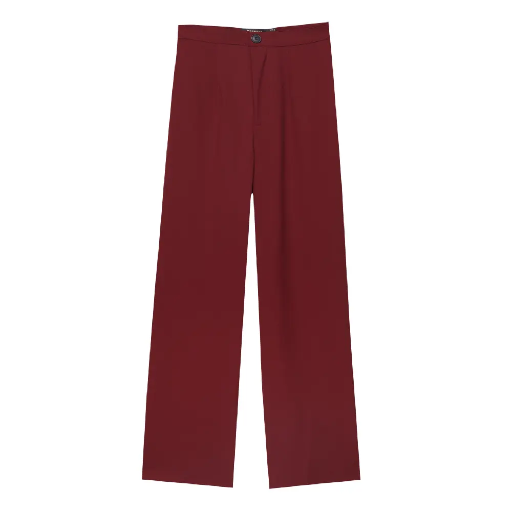 

Брюки Pull&Bear Darted Smart, темно-красный