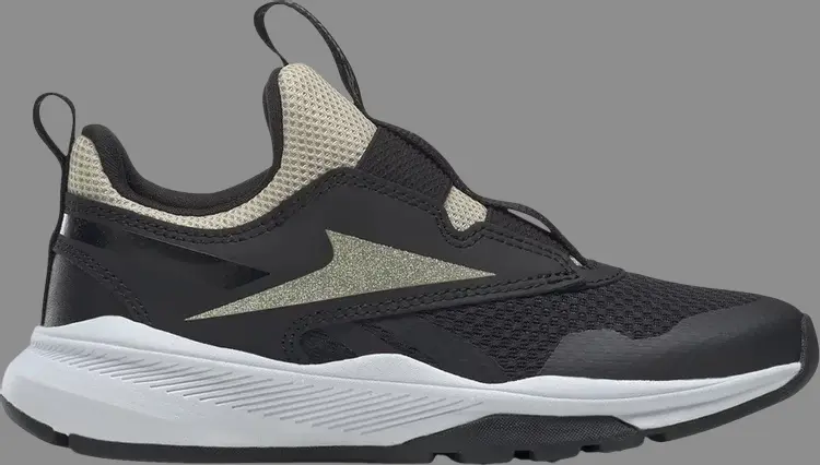 

Кроссовки xt sprinter slip-on j 'black gold metallic' Reebok, черный