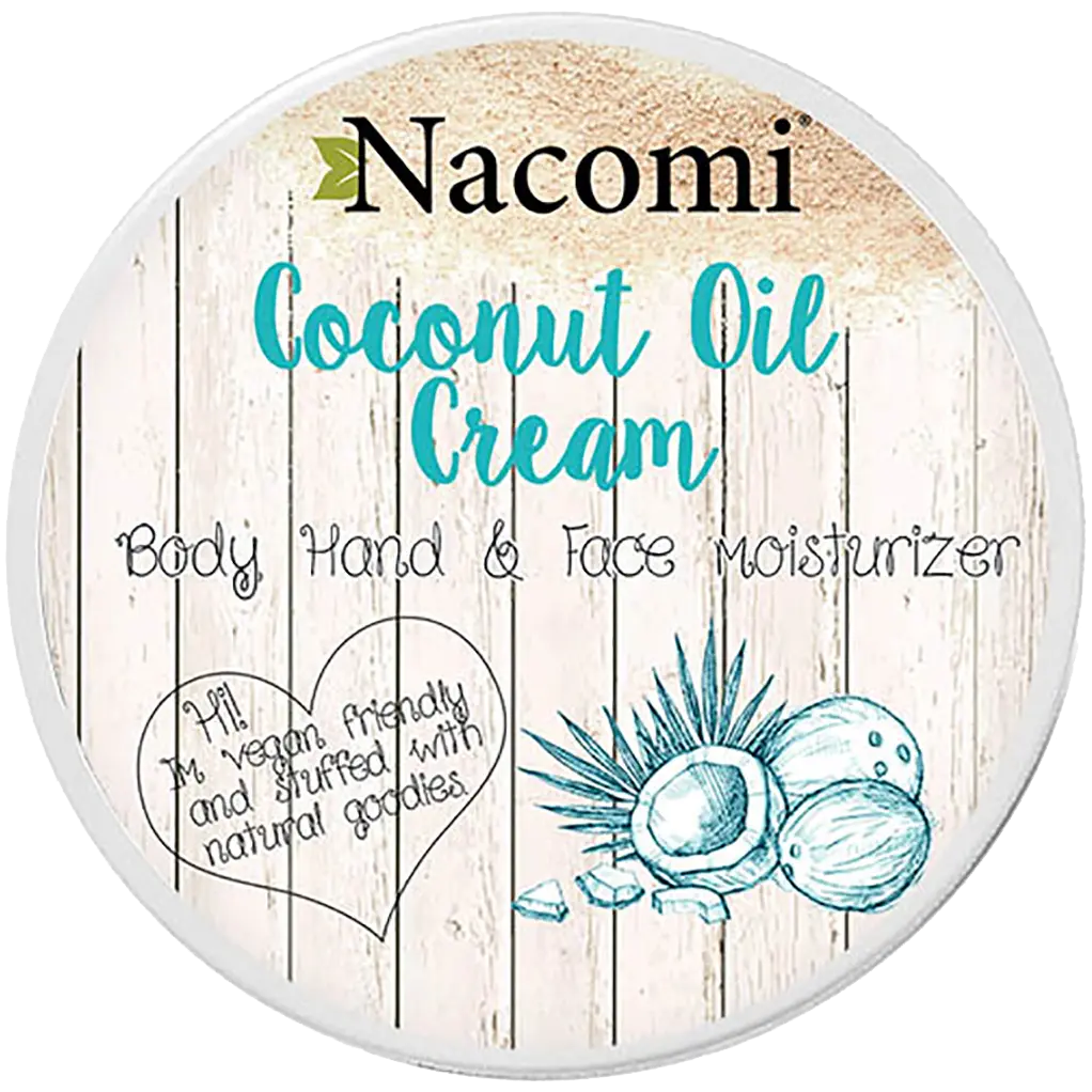 

Nacomi Coconut Cream Увлажняющий кокосовый крем для тела, 100 мл