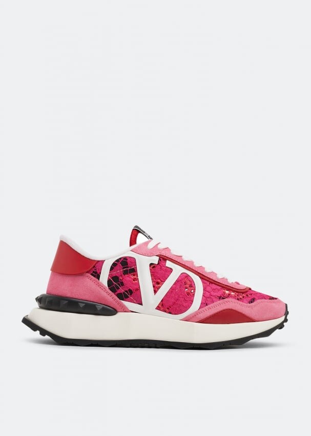 

Кроссовки VALENTINO GARAVANI Lacerunner sneakers, розовый