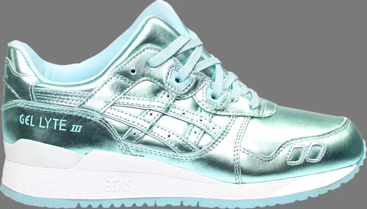 

Кроссовки wmns gel lyte 3 'metallic pack - ice blue' footlocker exclusive Asics, синий